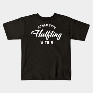 Human Skin Halfling Within Gaming Guy RPG Kids T-Shirt